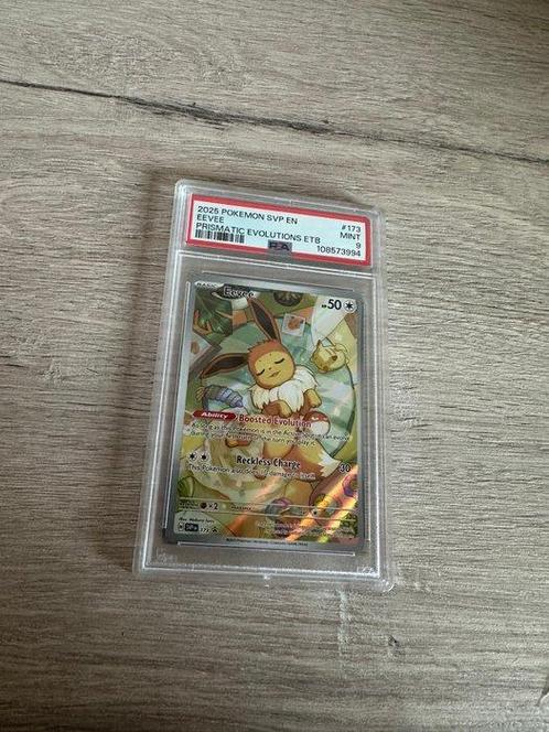 Pokémon - 1 Graded card - Eevee 173 - PSA 9 - Scarlet &, Hobby en Vrije tijd, Verzamelkaartspellen | Pokémon