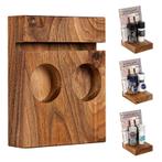 BLOC Solid - Menukaarthouder Notenhout Ø 45 mm, Diepte 20 m, Nieuw in verpakking