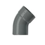 Pvc bocht 32 mm 45° een keer lijmmof, Verzenden, Nieuw