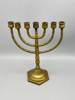 7-armige Menorah Joodse kandelaar - Kandelaar - Brons,