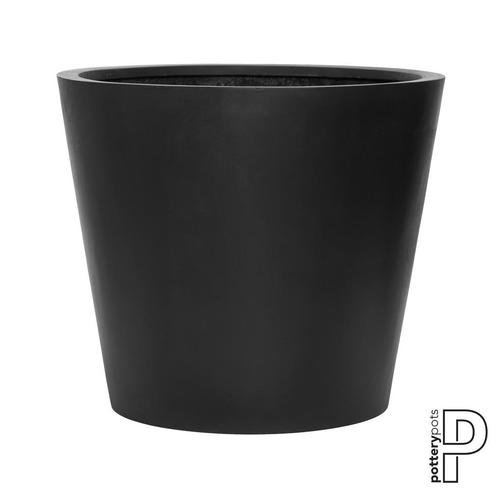 Plantenbak Bucket - Zwart Ø68 x (H)60 cm - Ø68 x (H)60 cm, Tuin en Terras, Planten | Tuinplanten, Ophalen of Verzenden