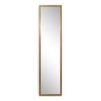 Spinder Design Senza M2 passpiegel 185x46 cm - goud, Huis en Inrichting, Verzenden, Nieuw