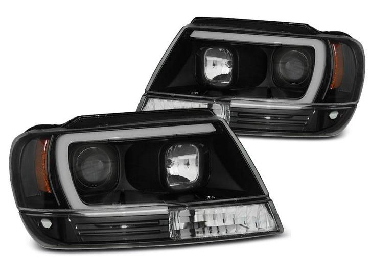 Koplampen | Jeep | Grand Cherokee 03-05 5d suv. | LED | Tube, Auto-onderdelen, Verlichting, Nieuw, Jeep, Verzenden
