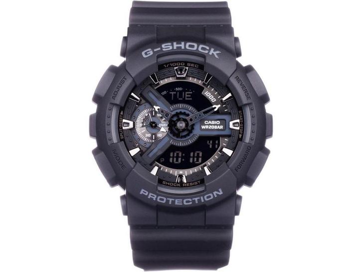 Casio G-Shock GA-110-1BER Herenhorloge 50 mm - Zwart, Sieraden, Tassen en Uiterlijk, Horloges | Heren, Zo goed als nieuw, Verzenden