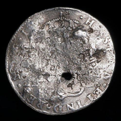 Spanje. Carlos IV. 8 Reales Mexico 1800 (I) Resello Chino, Postzegels en Munten, Munten | Europa | Niet-Euromunten