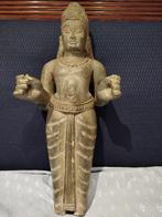 Beeld, Hindoegod - 47 cm - Zandsteen, Antiek en Kunst