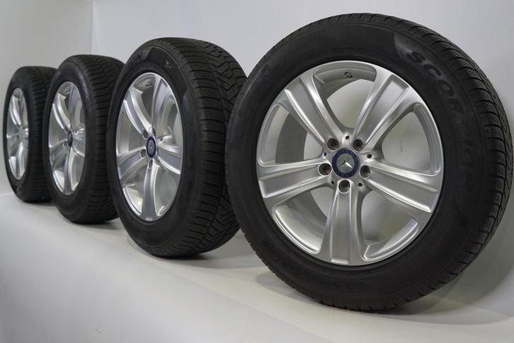 Mercedes GLC X253 GLC Coupe C253 18 inch velgen Pirelli Wint, Auto-onderdelen, Banden en Velgen, Velg(en), Gebruikt, 18 inch, Winterbanden