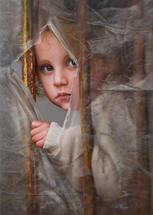 Ivan Pili - Behind friendly lines, Antiek en Kunst, Kunst | Designobjecten