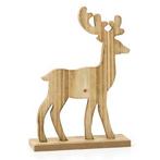 Houten rendier | House of Seasons | 15 x 5 x 20 cm, Diversen, Kerst, Verzenden, Nieuw