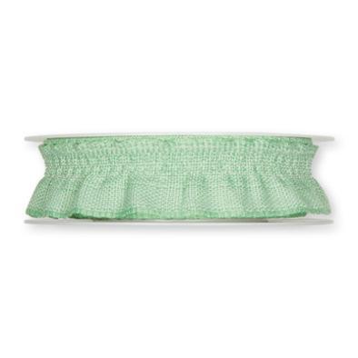 Lint rushes elastisch smockband mint 23mm 7m zomers, Hobby en Vrije tijd, Knutselen, Nieuw, Ophalen of Verzenden