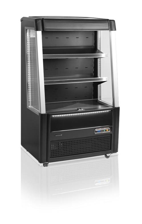 Open Front Koeler | Zwart | Laag | 2 tot 8 °C | 91,5 x 64.., Zakelijke goederen, Horeca | Keukenapparatuur, Verzenden