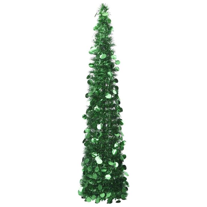 vidaXL Kunstkerstboom pop-up 180 cm PET groen, Diversen, Kerst, Nieuw, Verzenden