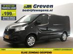 Renault Trafic 1.6 dCi T27 L1H1 Airco Cruise Navi PDC €199pm, Auto's, Bestelauto's, Renault, Zwart, Nieuw, Handgeschakeld