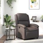 Fauteuil Echt Leer Verstelbaar | Retourdeal | Senioren Co..., Ophalen of Verzenden, Nieuw, 75 tot 100 cm, 50 tot 75 cm