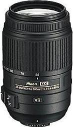 Nikon AF-S DX NIKKOR 55-300 mm F4.5-5.6 ED G VR 58 mm filter, Verzenden, Gebruikt, Telelens