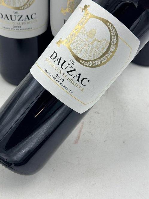 2022 D de Dauzac - Bordeaux - 12 Flessen (0.75 liter), Verzamelen, Wijnen