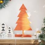 vidaXL Kerstdecoratie kerstboom 80 cm massief grenenhout, Verzenden, Nieuw