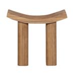 *WOONWINKEL* BePureHome Japan Stoer Houten Krukje, Verzenden, Nieuw, Hout