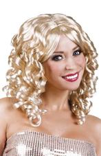 Pruik Lang Haar Krul Blond, Verzenden, Nieuw