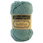 Scheepjes Softfun - 2625 zilvergroen - Katoen/Acryl Garen, Ophalen of Verzenden, Nieuw