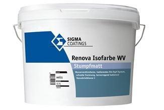 Sigma Renova Isofarbe WV Stumpfmatt - Wit - 12,5 liter, Doe-het-zelf en Verbouw, Verf, Beits en Lak