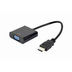 HDMI naar VGA adapter | Cablexpert | 0.15 meter (Full HD), Verzenden, Nieuw