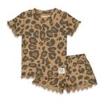 Feetje - Pyjama / Shortama Leopard Lex Brique, Kinderen en Baby's, Nieuw, Meisje, Ophalen of Verzenden, Feetje