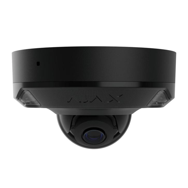 Ajax DomeCam Mini HL Zwart 4.0 mm 8 MP, Doe-het-zelf en Verbouw, Alarmsystemen, Verzenden