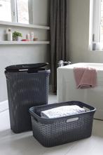 Curver Style Wasmand 45L 2 stuks - Antraciet, Huis en Inrichting, Ophalen of Verzenden, Zo goed als nieuw