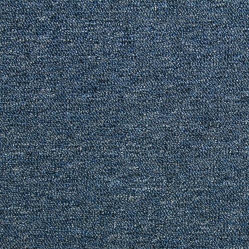 40 x Tapijttegels - Storm Blauw - 50x50cm 10m2, Huis en Inrichting, Stoffering | Tapijten en Kleden, Verzenden