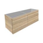 Badkamermeubel Best Design Beauty 4 Laden Greeploos 140 cm, Doe-het-zelf en Verbouw, Ophalen of Verzenden, Nieuw, Bad