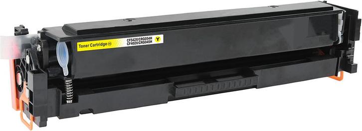 Huismerk HP 203X (CF542X) / Canon 054H toner geel, Computers en Software, Printerbenodigdheden, Nieuw, Verzenden