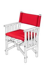 Kussens Forza Regisseursstoel II, Watersport en Boten, Bootonderdelen, Ophalen of Verzenden, Nieuw, Zeilboot of Motorboot