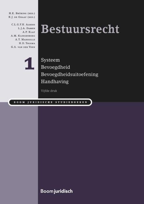 Bestuursrecht deel 1 9789462901827, Boeken, Wetenschap, Zo goed als nieuw, Verzenden
