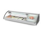 Sushi Display 5x GN 1/3, Arktic, 230v/160w, 1307x445x(h)327m, Ophalen of Verzenden, Nieuw