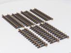 PIKO 35200 Set 7x Gerades Gleis 320 mm, Met Schroefbare r..., Ophalen of Verzenden, Gebruikt, Rails, Analoog