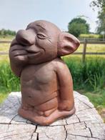 Beeld, garden statue of a troll mythical creature - 23 cm -