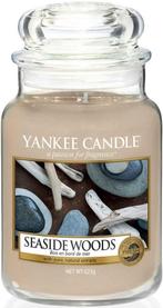YANKEE CANDLE SEASIDE WOODS GEURKAARS POT 623 GRAM, Verzenden, Nieuw