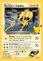 Rockets Zapdos 15/132 celebrations, Hobby en Vrije tijd, Verzamelkaartspellen | Pokémon, Ophalen of Verzenden, Nieuw, Losse kaart