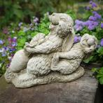 sculptuur, Konijnen met wortel - 20 cm - Composiet, Antiek en Kunst