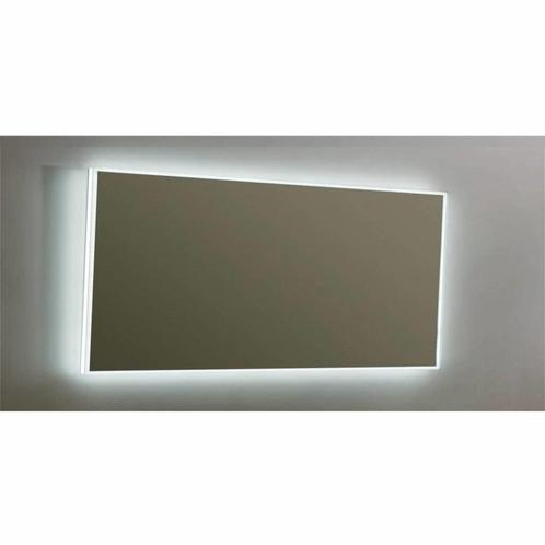Spiegel Sanilux Mirror Infinity 160x80x4,5 cm Aluminium met, Huis en Inrichting, Badkamer | Badkamermeubels, Ophalen of Verzenden