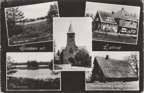LATTROP - Meerluik Groeten uit Lattrop, Verzamelen, Ansichtkaarten | Nederland, Verzenden