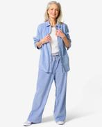 HEMA Damesbroek Lena corduroy lichtblauw, Kleding | Dames, Verzenden, Nieuw
