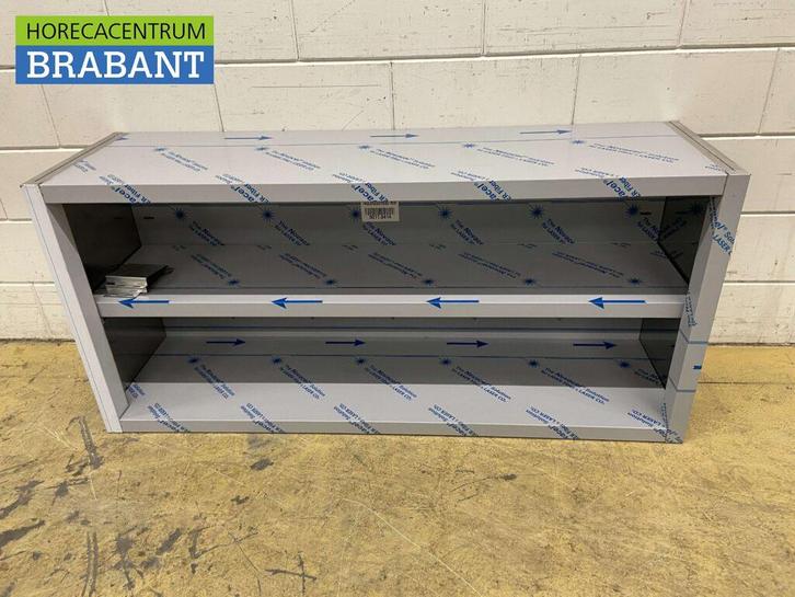 RVS Wandkast Kast Open model 140 cm Horeca, Zakelijke goederen, Horeca | Keukenapparatuur, Nieuw in verpakking, Ophalen of Verzenden