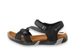 Travelin Sandalen in maat 42 Zwart | 10% extra korting, Verzenden, Travelin, Zwart, Sandalen of Muiltjes