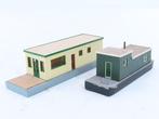 Woonboten H0 - Modeltreingebouwen (2) - 2 woonboten., Nieuw