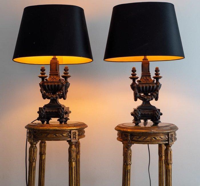 imperio - imperio - Lamp (2) - Hars - Klassieke Urnenlamp, Antiek en Kunst, Curiosa en Brocante