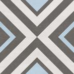 Decor vloertegel Classics Maori Black Mat 22,3x22,3 cm, Doe-het-zelf en Verbouw, Tegels, Nieuw, Keramiek, 20 tot 40 cm, Ophalen of Verzenden