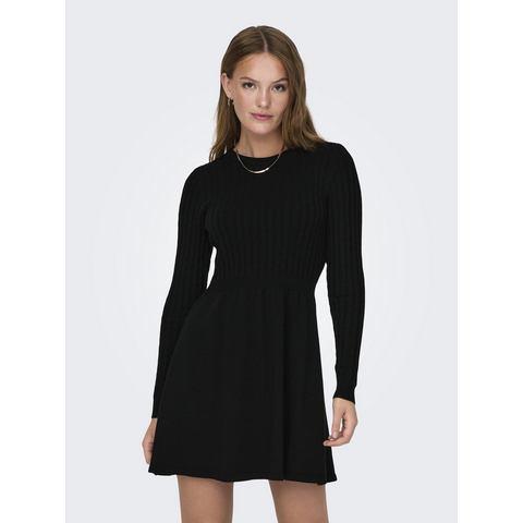 Only Gebreide jurk ONLFIA LS CABLE DRESS KNT, Kleding | Dames, Jurken, Nieuw, Verzenden
