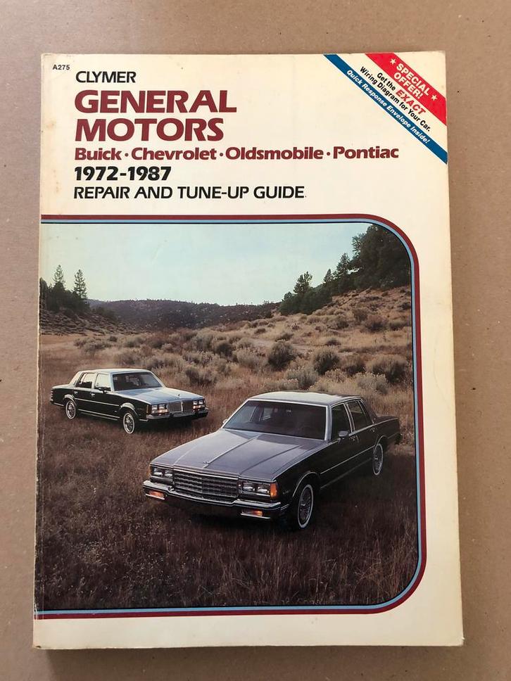 General Motors - Repair and Tune-Up Guide 1972-1987, Boeken, Auto's | Boeken, Gelezen, Ophalen of Verzenden